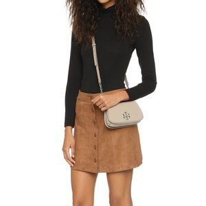 Tory Burch Britten Mini Bag French Grey